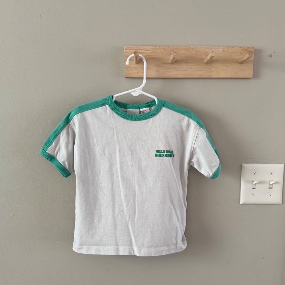 Zara 3Y colorblock style top